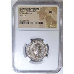 AD 244-249 PHILIP I  NGC AU