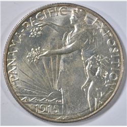 1915-S PAN PAC COMMEM HALF DOLLAR  BU