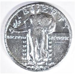 1929 STANDING LIBERTY QUARTER CH AU