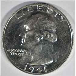 1941 PROOF WASHINGTON QUARTER
