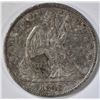 Image 1 : 1843 SEATED HALF DOLLAR  AU