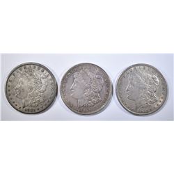2 1921 & 1921-S MORGAN DOLLARS  XF