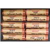 Image 1 : LOT OF 10 ROLLS OF WHEAT CENTS 1927-1939
