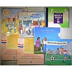 94 WORLD CUP SET & 6 YOUNG COLLECTORS SETS