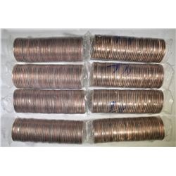 8 ROLLS UNC STATE QUARTERS: