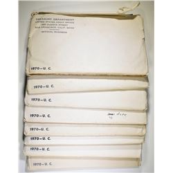 8 1970 UNC U.S. MINT SETS
