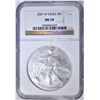 Image 1 : 2007-W AMERICAN SILVER EAGLE  NGC MS-70