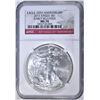 Image 1 : 2011 AMERICAN SILVER EAGLE  NGC MS-70