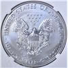 Image 3 : 2011-W AMERICAN SILVER EAGLE  NGC MS-70