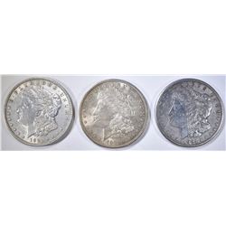 NICE CIRC 1921-P-D-S MORGAN DOLLARS