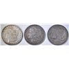 Image 1 : 1879-O, 1891 & 1904-O CIRC MORGAN DOLLARS