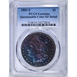 1883-S MORGAN DOLLAR  PCGS GENUINE