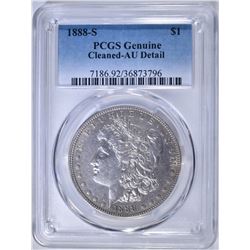 1888-S MORGAN DOLLAR  PCGS GENUINE