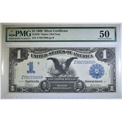 1899 $1 BLACK EAGLE SILVER CERTIFICATE PMG 50