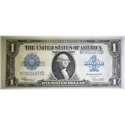 1923 $1 HORSEBLANKET SILVER CERTIFICATE AU