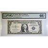 Image 1 : 1935F $1 SILVER CERTIFICATE  PMG 66 EPQ