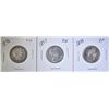 Image 1 : LOT OF 3 BARBER QUARTERS: