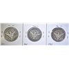 Image 2 : LOT OF 3 BARBER HALF DOLLARS: