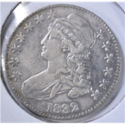 1832 LL CAPPED BUST HALF DOLLAR  AU