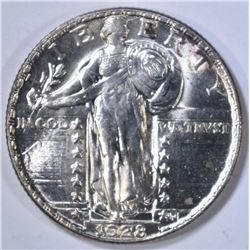 1928-D STANDING LIBERTY QUARTER  CH BU