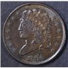 Image 1 : 1834 HALF CENT  AU/BU