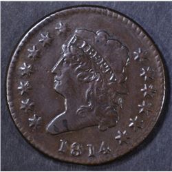 1814 LARGE CENT  AU