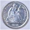 Image 1 : 1872 SEATED LIBERTY HALF DIME  BU