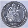 Image 1 : 1875-CC SEATED LIBERTY DIME  BU