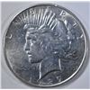 Image 1 : 1927-D PEACE DOLLAR, AU/BU