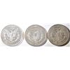 Image 2 : 3-AU OR BETTER MORGAN DOLLARS: