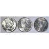 Image 1 : 3-BU 1924 PEACE DOLLARS