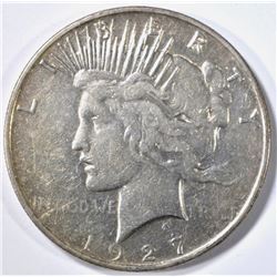 1927-D PEACE DOLLAR AU