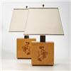 Andrew Szoeke lamps, pair