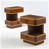 Andrew Szoeke nightstands, pair
