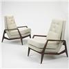 Vladimir Kagan lounge chairs, pair