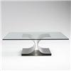 Image 1 : Michel Boyer X-base coffee table
