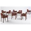 Image 1 : Mario Bellini Cab chairs, set of eight