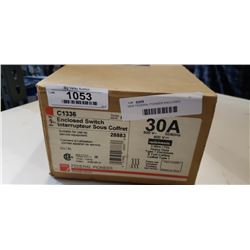 NEW FEDERAL PIONEER ENCLOSED SWITCH 30 AMP 600V