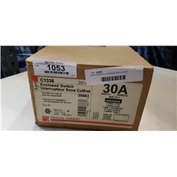 NEW FEDERAL PIONEER ENCLOSED SWITCH 30 AMP 600V