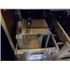 Image 2 : 4 WOOD CRATES AND WINE BOTTLES