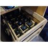 Image 3 : 4 WOOD CRATES AND WINE BOTTLES