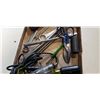 Image 3 : TRAY OF TOOLS - METAL SNIPS, ETC
