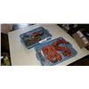 Image 1 : Two tray of steel hooks