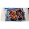 Image 2 : Two tray of steel hooks