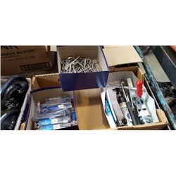 Lot of new taps, allen wrenches, and screwdrivers and more