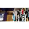 Image 3 : Lot of new taps, allen wrenches, and screwdrivers and more