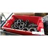 Image 1 : Tote of large impact sockets