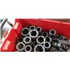 Image 2 : Tote of large impact sockets
