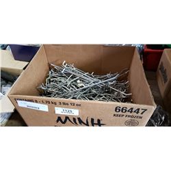 Box of pegboard hooks