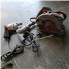Image 1 : Two Black& Decker drills and circular saw all tested working